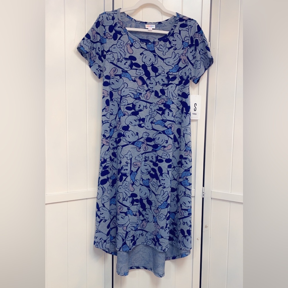 New Small LulaRoe Disney Carly Dress